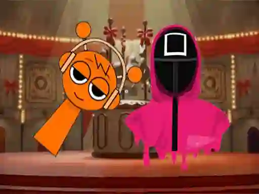 Lojë Squid Sprunki Mingle Game 2 në internet