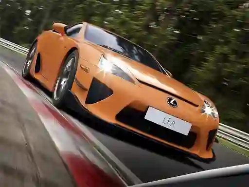 Lexus LFA Nurburgring Package Puzzle — free online game