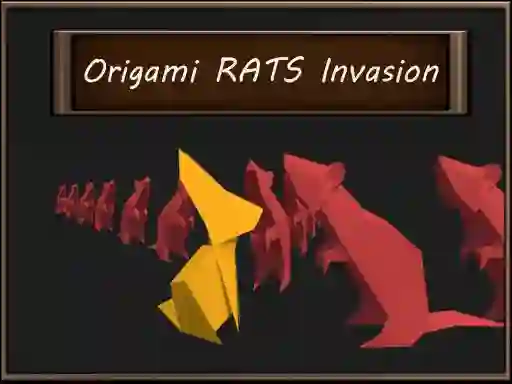 Origami Rats Invasion — free online game
