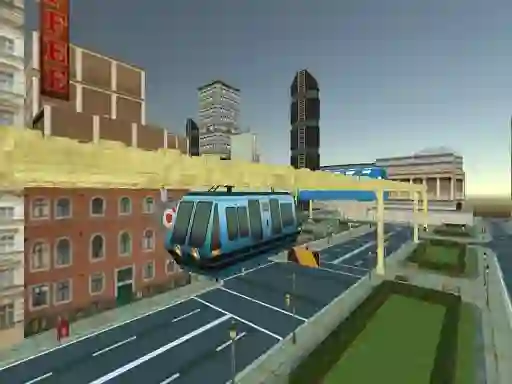 Sky Train Simulator: Elevated Train Driving — free online game