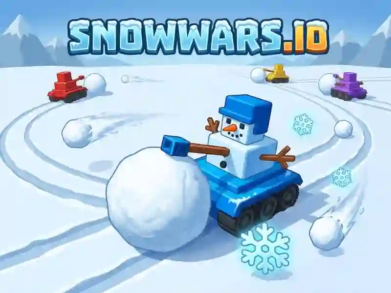 Spel SnowWars.io aanlyn