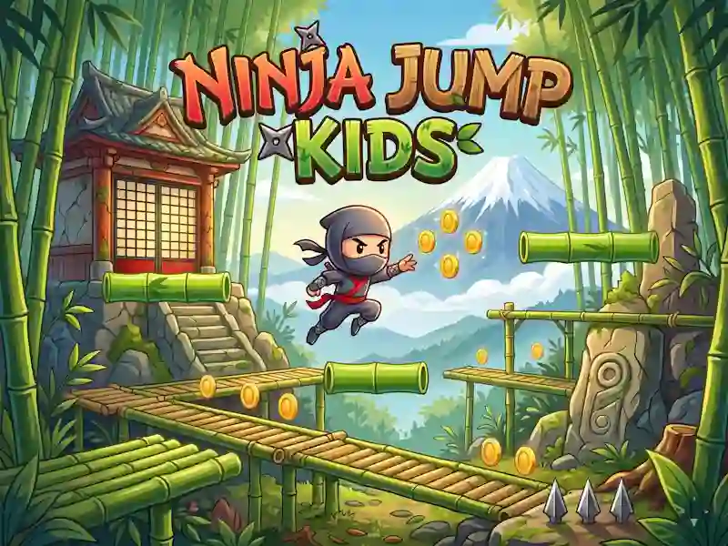 Ninja Jump Kids — free online game