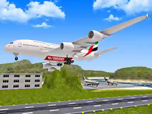 Airplane Fly 3d Flight Plane — free online game