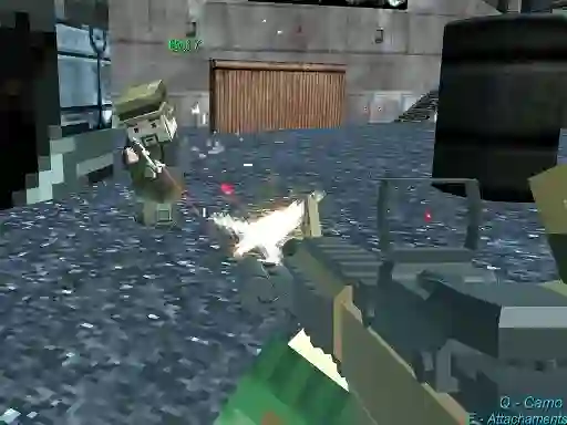 Pixel Gungame Arena Prison Multiplayer — free online game