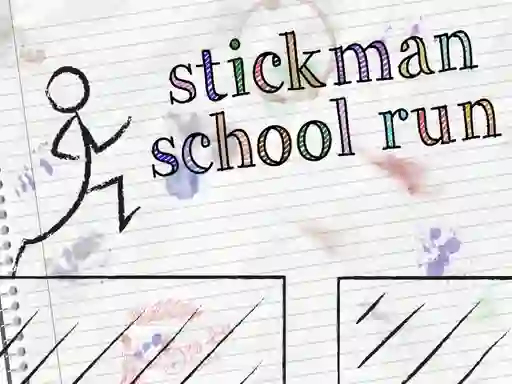 Stickman School Run — free online game