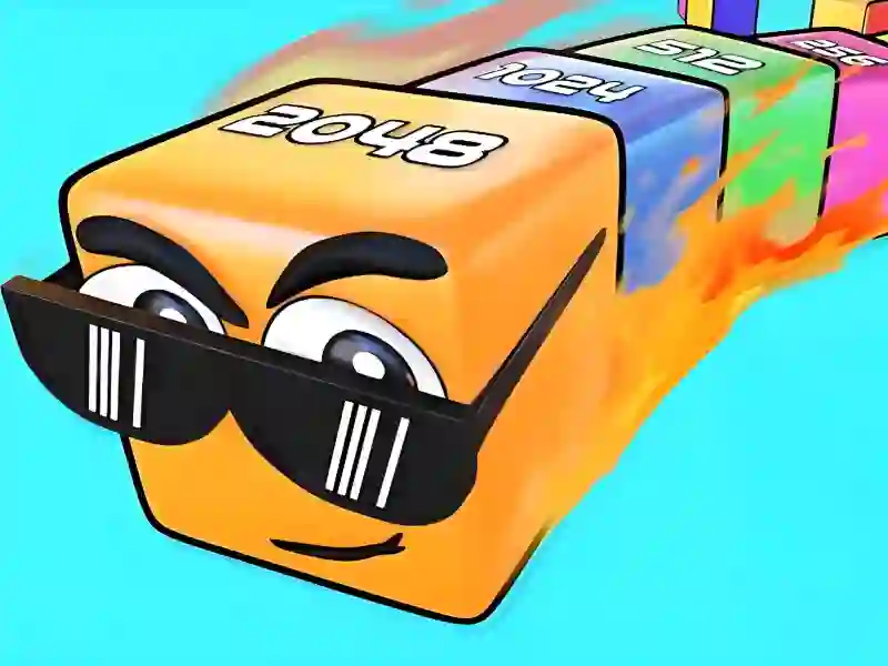 Cubes 2048.io — free online game