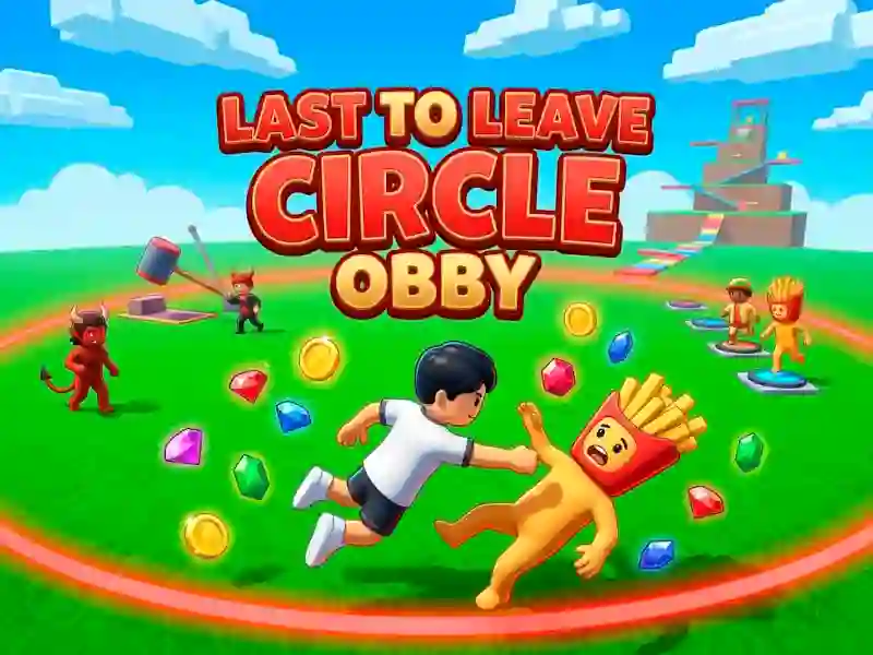 Last to Leave Circle Obby — free online game