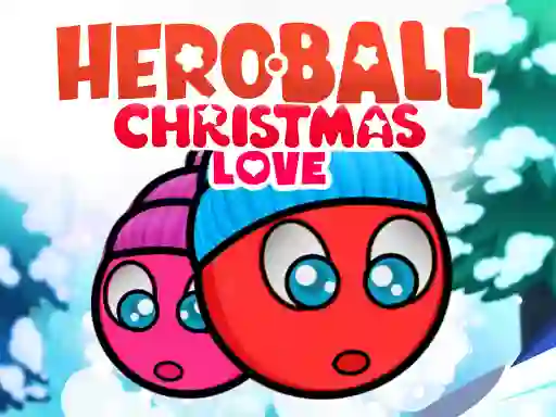 Red Ball Christmas love — free online game