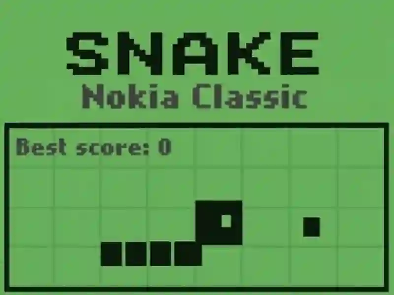 Snake Nokia Classic — free online game