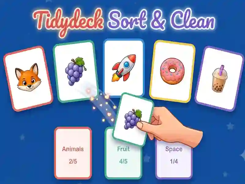 Tidydeck Sort & Clean – tasuta veebimäng