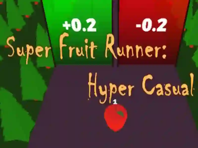 Гаме Super Fruit Runner: Hyper Casual онлајн