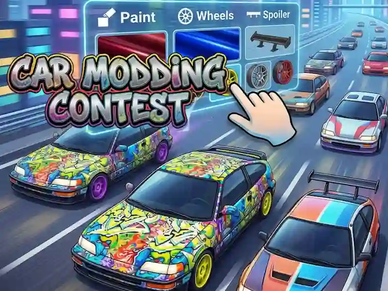Car modding contest — juego gratis online