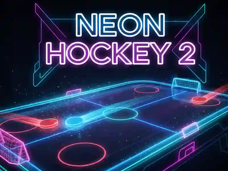 Neon Hockey 2 — free online game