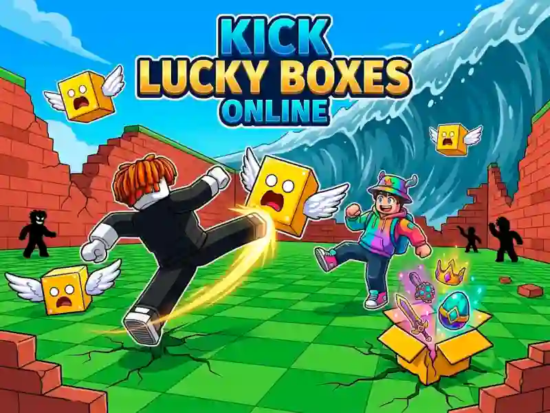 Kick Lucky Boxes Online — free online game