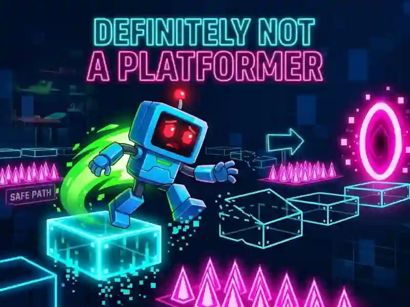 Jeu Definitely Not a Platformer en ligne