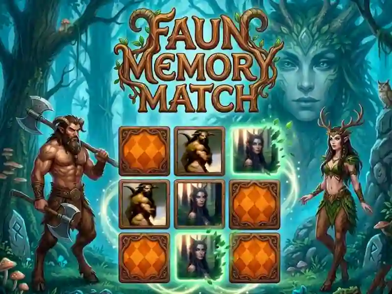 Faun Memory Match — free online game