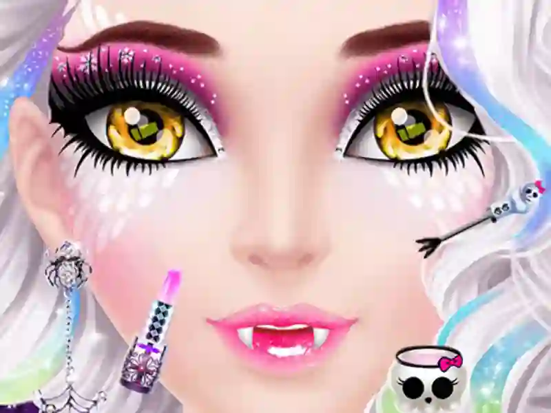 Halloween Makeup Me — free online game
