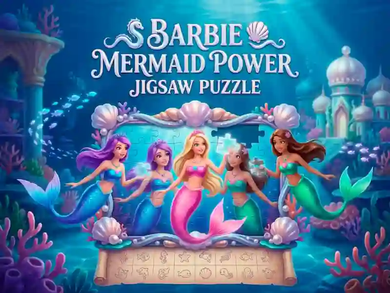 Barbie Mermaid Power Jigsaw Puzzle — free online game