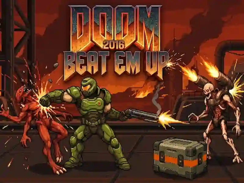 Cluiche Doom 2016 Beat Em Up ar líne