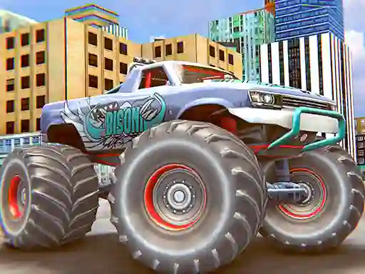 Monster Truck Stunt Driving Simulation — free online game