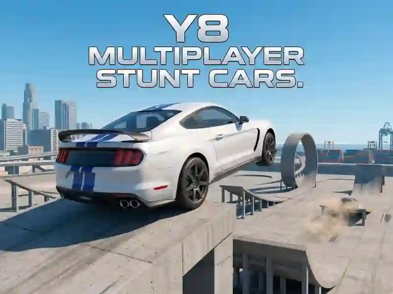 Gêm Y8 Multiplayer Stunt Cars ar-lein