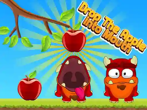 Drop The Apple Into Mouth — free online game