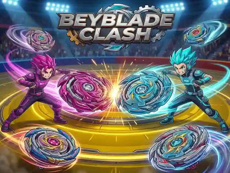 Beyblade clash — безплатна онлайн игра