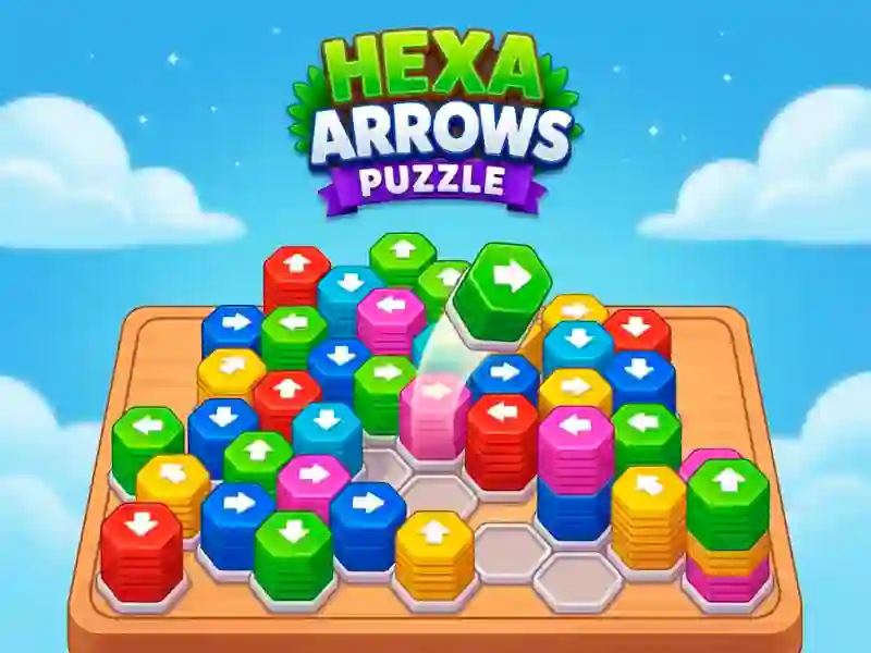 Joc Hexa Arrows Puzzle on-line
