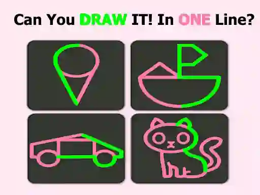 Brain Test: One Line Draw Puzzle — free online game