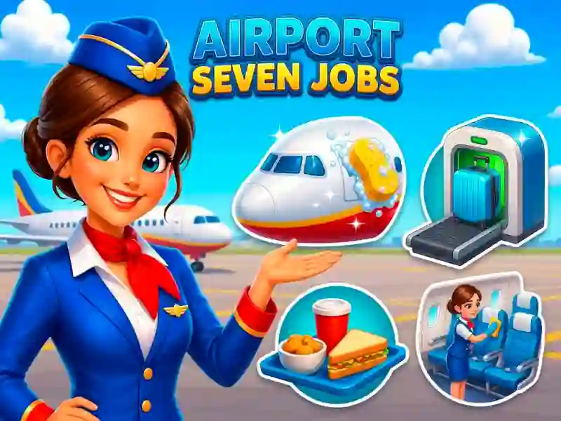 Logħba Airport Seven Jobs onlajn