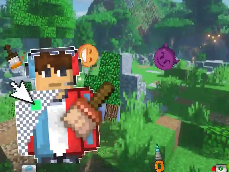 Draw a skin for Mineblock with physics — free online game