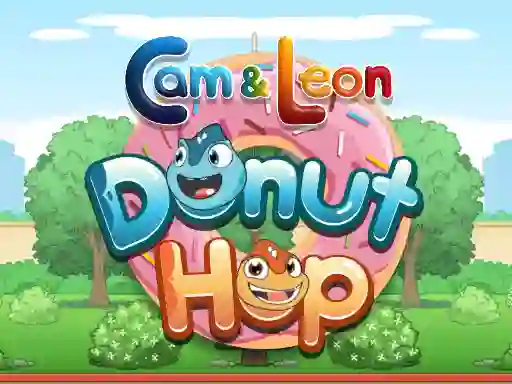 Cam and Leon: Donut Hop — free online game