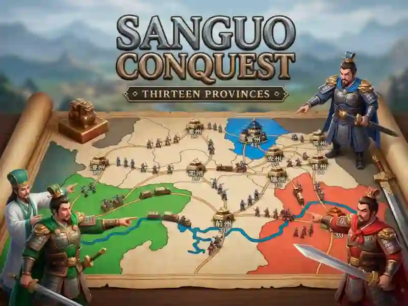 Sanguo Conquest Thirteen Provinces — free online game