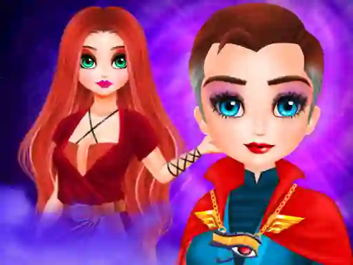 Гульня Lady Strange and Ruby Witch онлайн