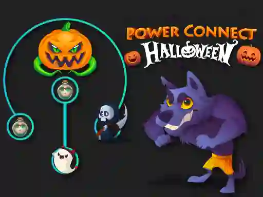 Power Connect Halloween — free online game