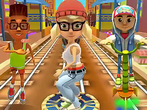 Train Surfers — darmowa gra online