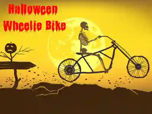 Halloween Wheelie Bike — free online game