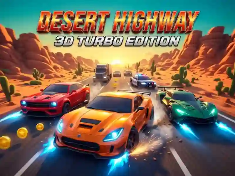 Гульня Desert Highway 3D Turbo Edition онлайн