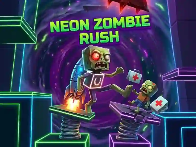 Neon Zombie Rush — 무료 온라인 게임
