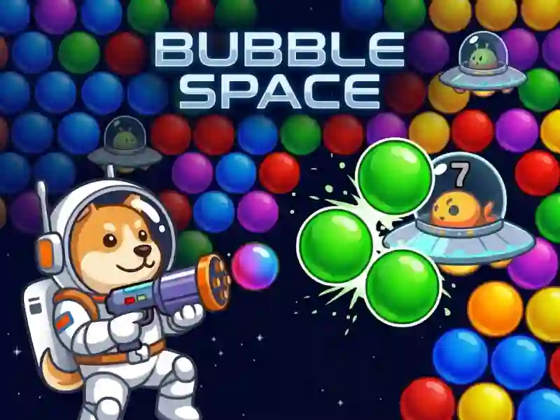 Bubble Space เกมออนไลน์ฟรี