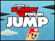 Cluiche Super Bloody Finger Jump ar líne