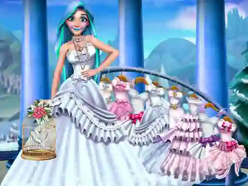 Princess Snow Wedding — free online game