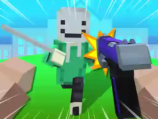 Hra Block Craft 3D School