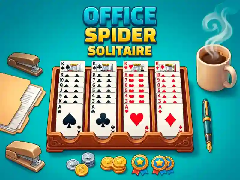 Igra Office Spider Solitaire spletu