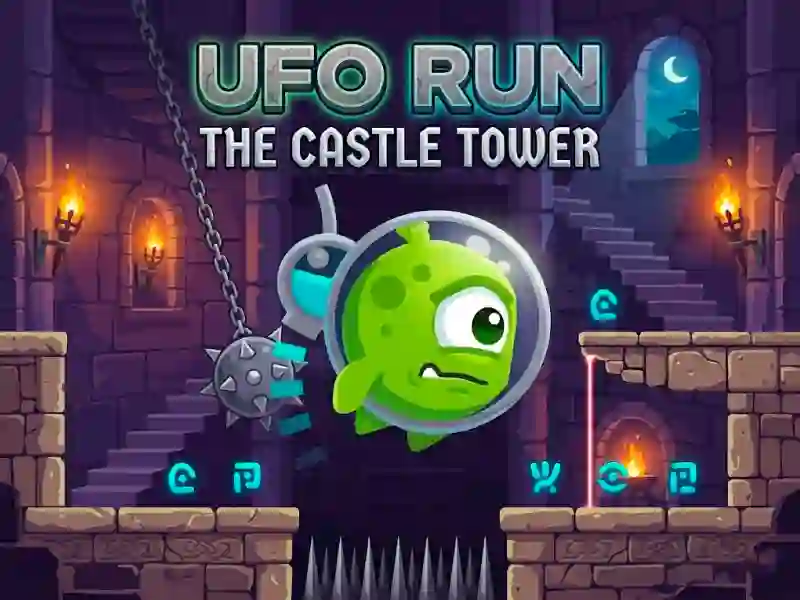 游戏Ufo Run The castle tower在线