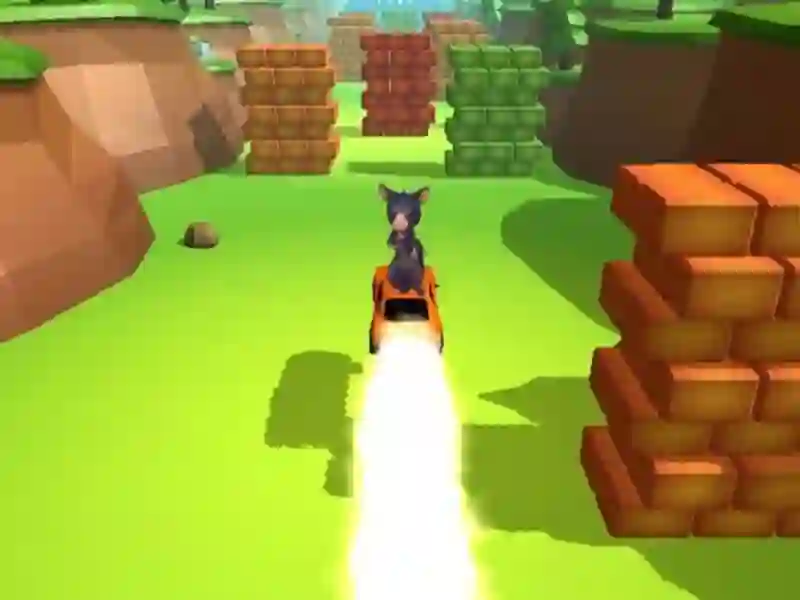 Ratomilton Flying Car Race — free online game
