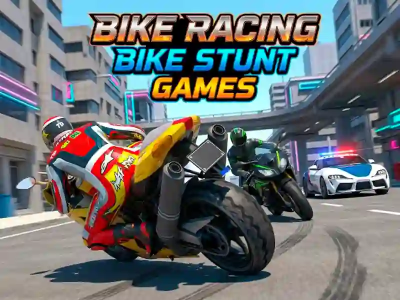 Logħba Bike Racing Bike Stunt Games onlajn