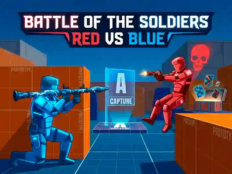Battle of the Soldiers Red vs Blue – tasuta veebimäng