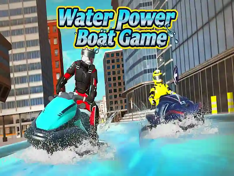 Water power Boat Game — free online game