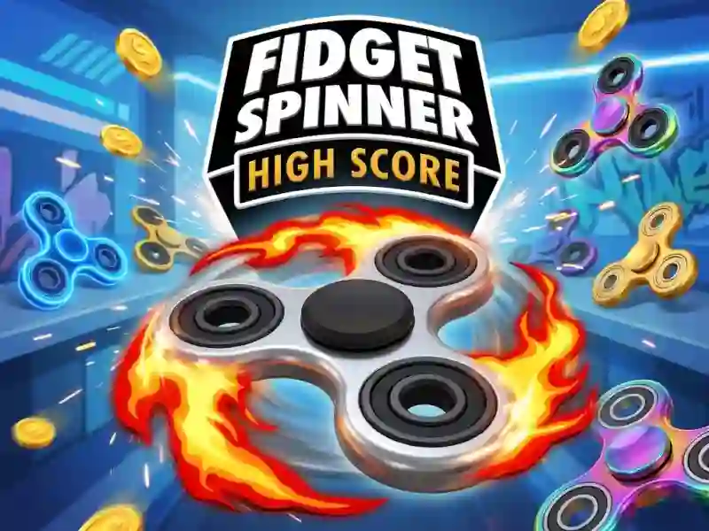 Fidget Spinner High Score — безплатна онлайн игра
